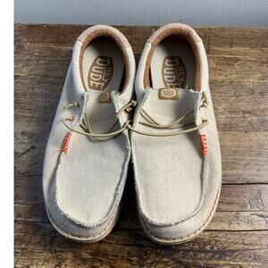 Hey Dude Wally Coastline Jute Men's shoes size 9